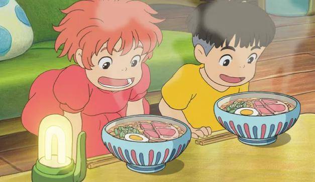 Ramen yang dimakan Ponyo dan Sosuke