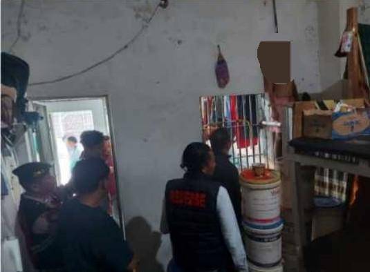 Napi Lapas Tebing Tinggi ditemukan tewas gantung diri. (Dok. Polres Empat Lawang)