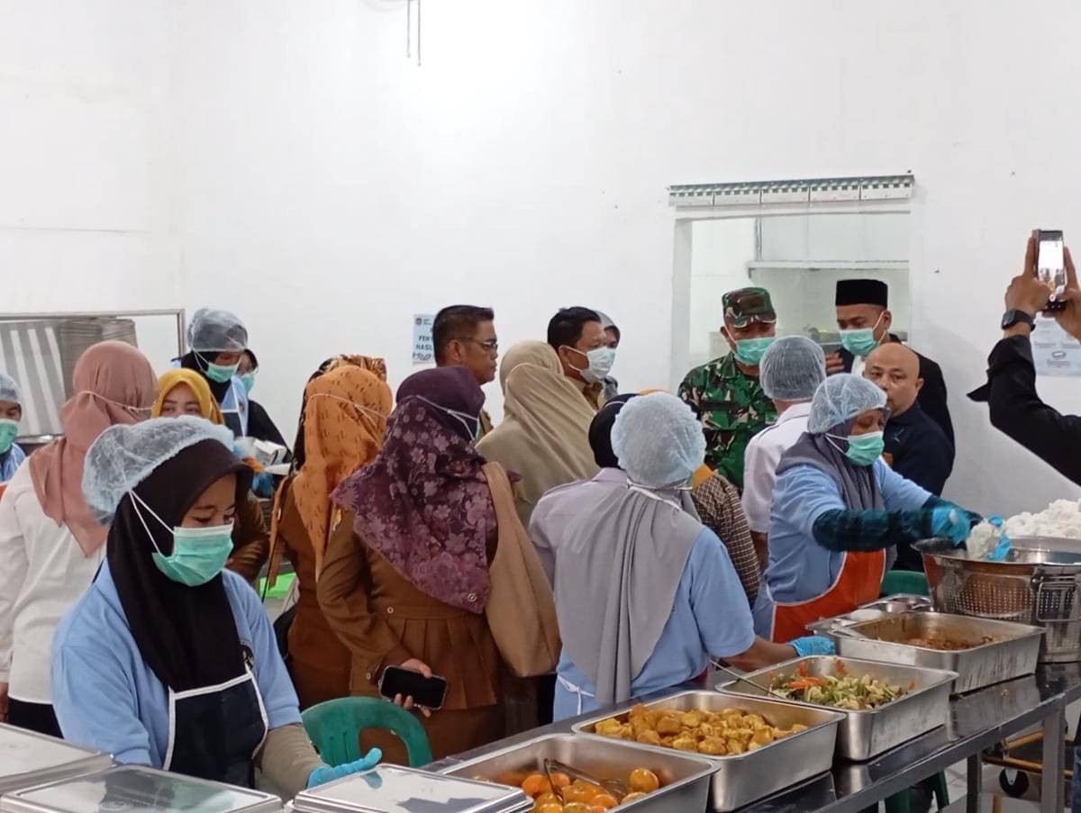 Salah satu dapur MBG di Kota Serang 