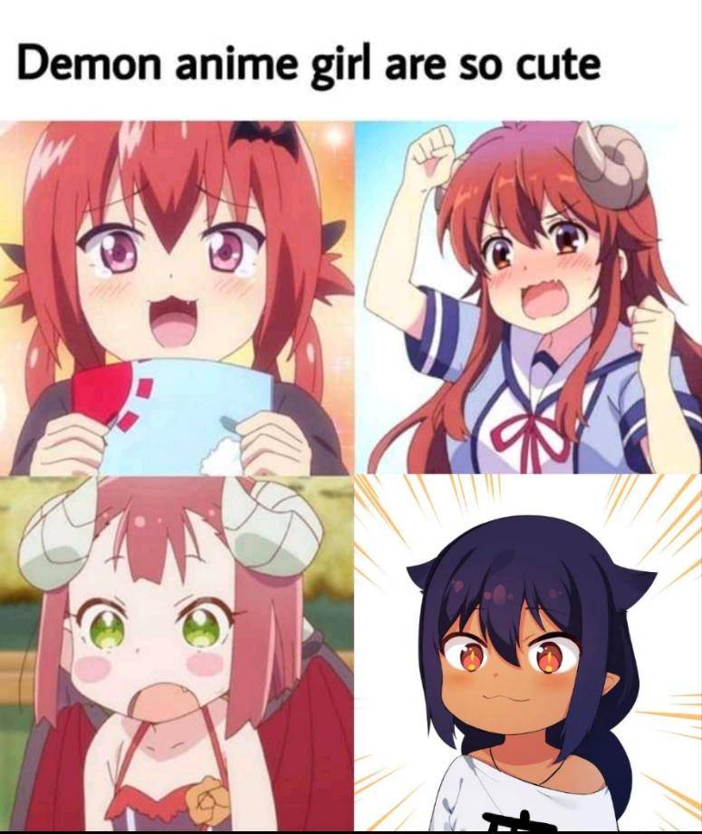meme anime tentang iblis (reddit.com/user/FitryFahmi)