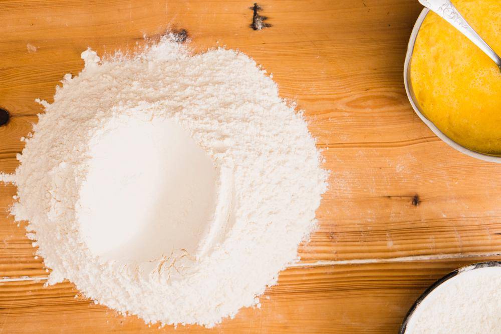ilustrasi tepung kue