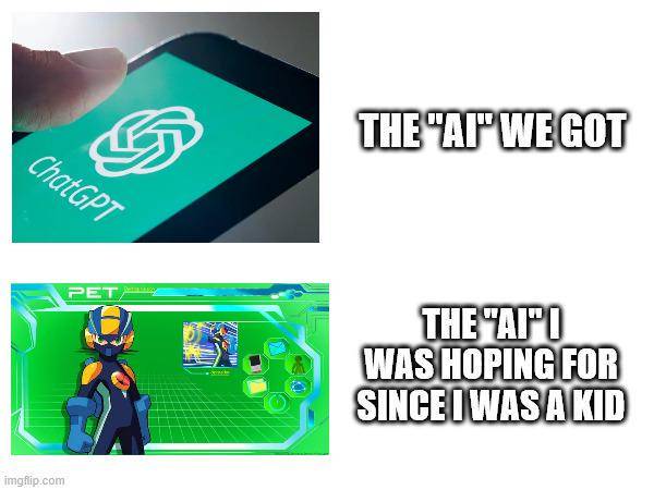 meme anime tentang AI
