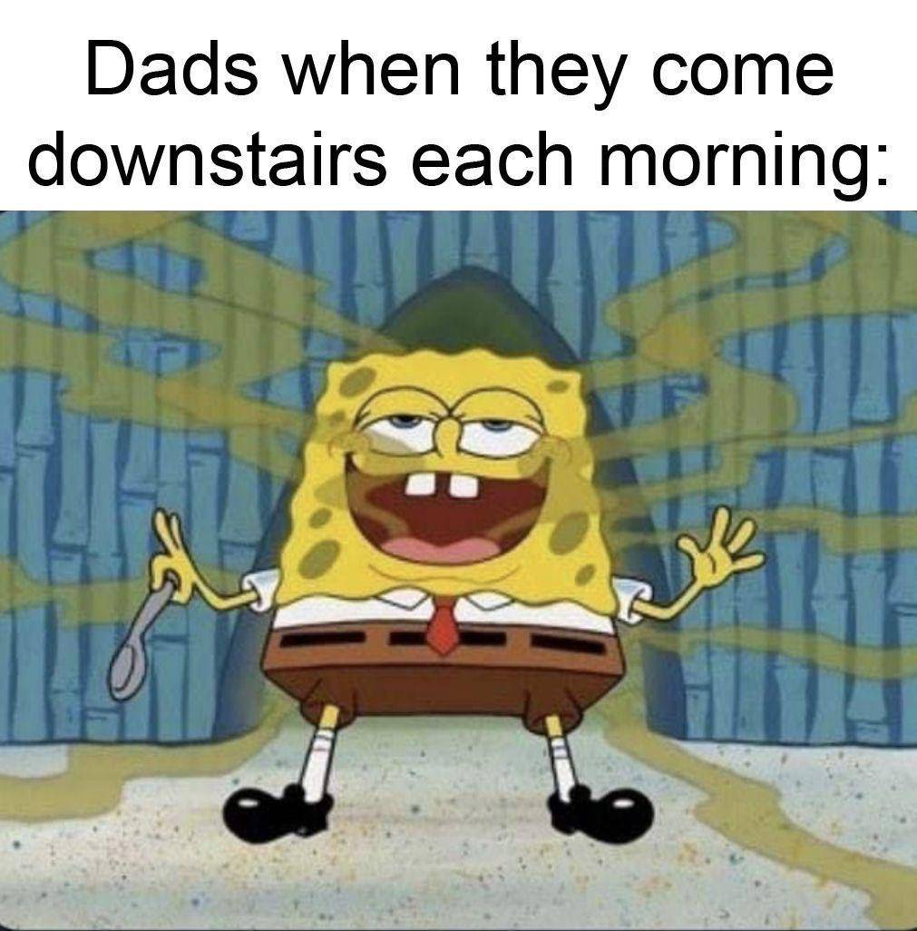 meme SpongeBob tentang bau gak sedap