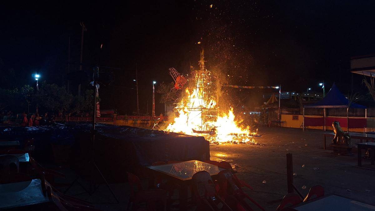 Tradisi Sembahyang Rebut di Bangka Belitung (dok pribadi/ Cici Nasya Nita)