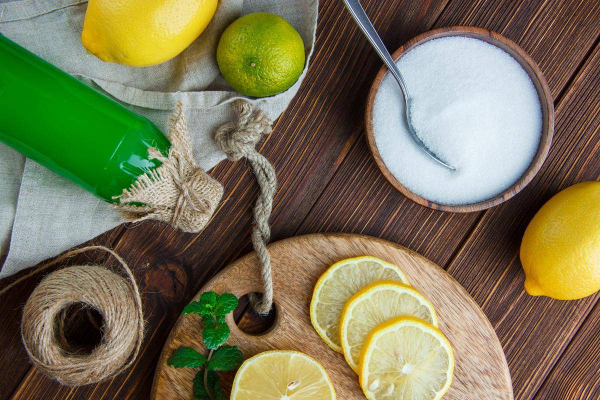 ilustrasi lemon dan gula (freepik.com/8photo)