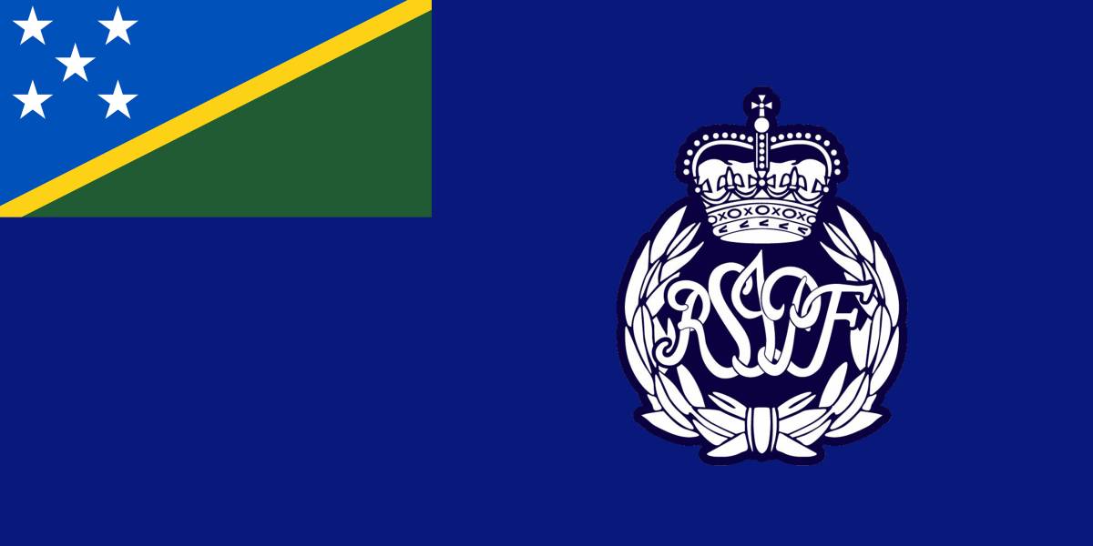 potret bendera Kepolisian Kepulauan Solomon
