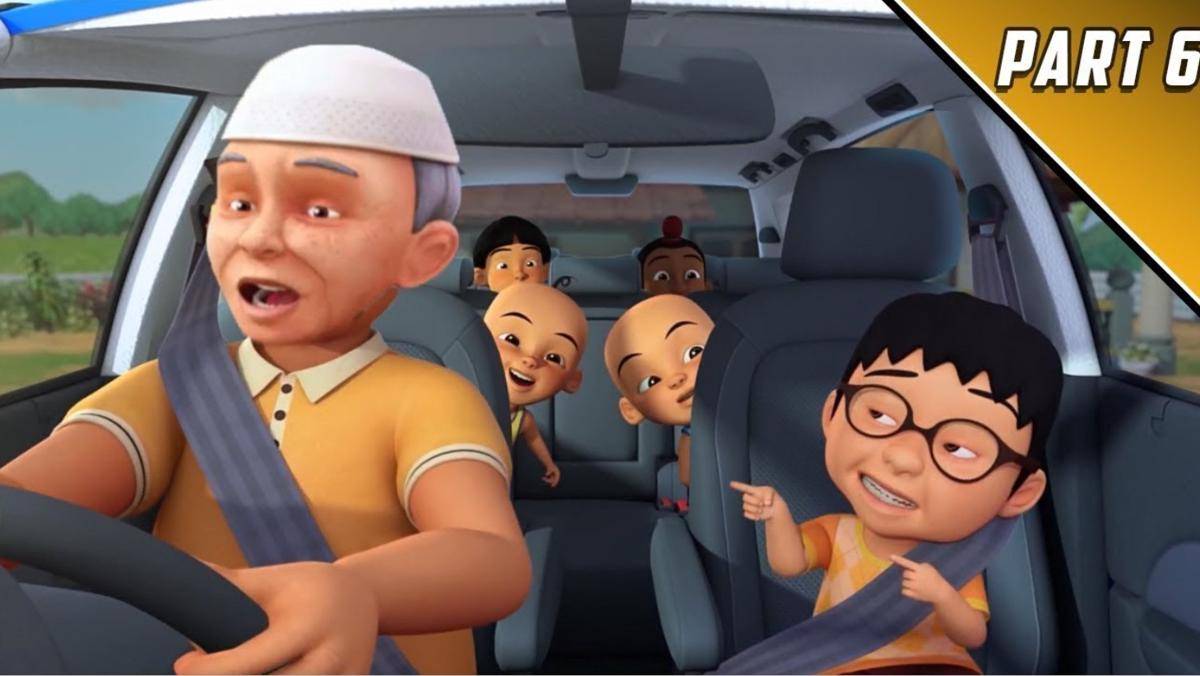 cuplikan Upin dan Ipin episode Sehari Bersama Atok
