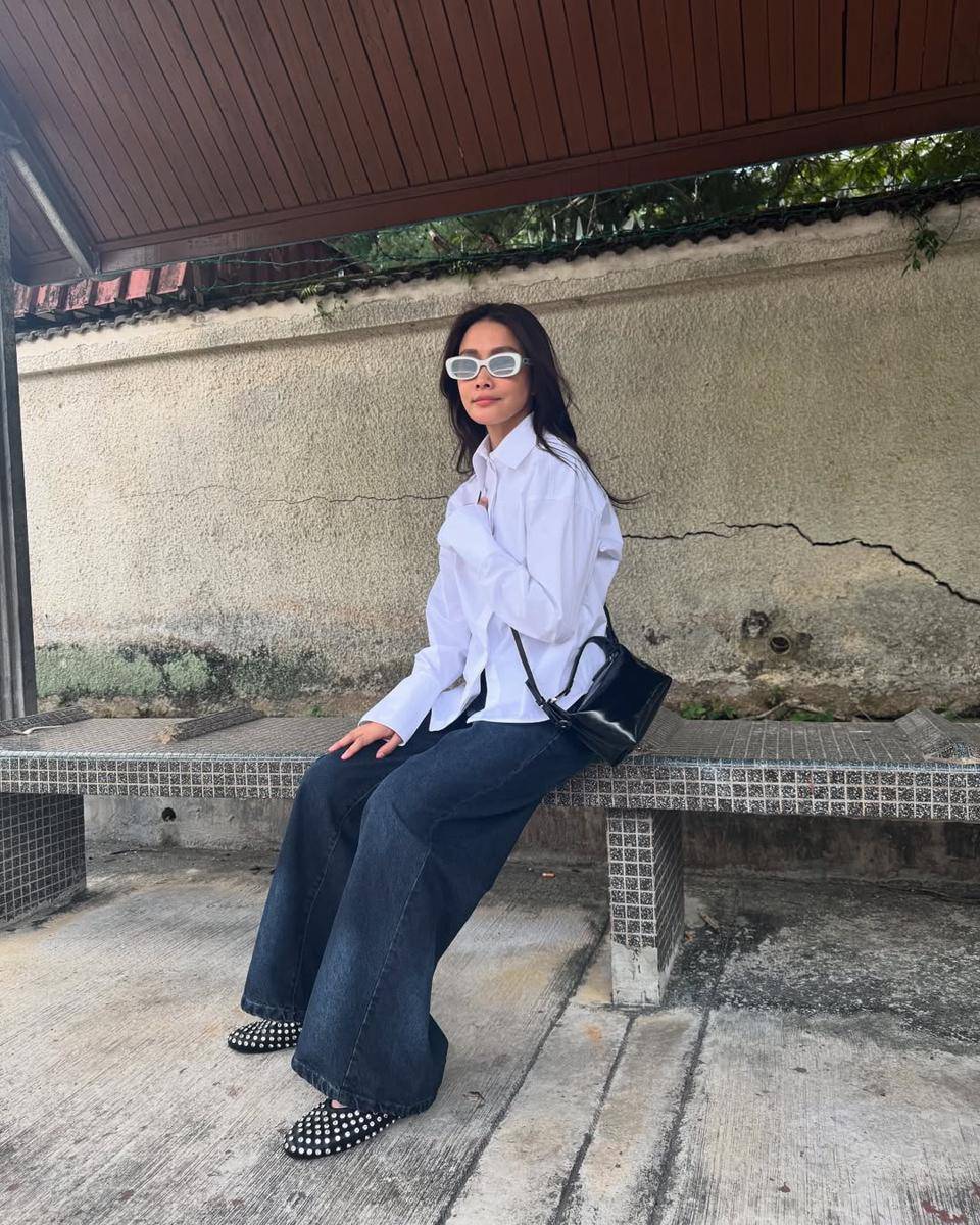 Outfit edgy messy style ala Scha Alyahya