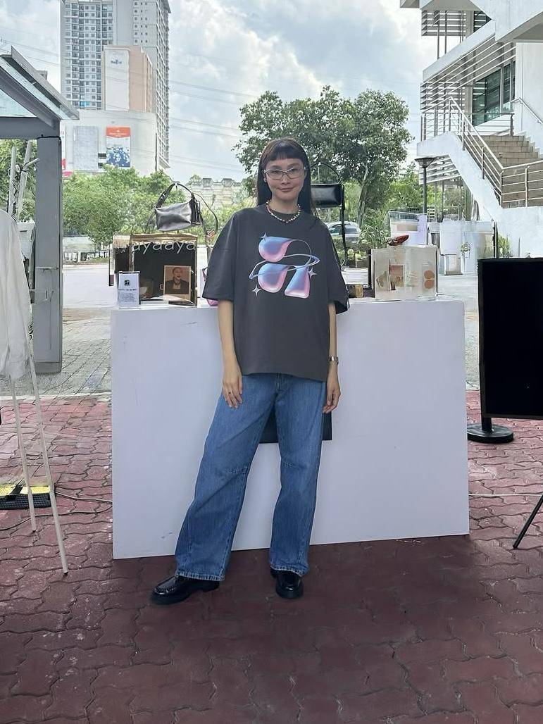 Edgy messy style ala Scha Alyahya