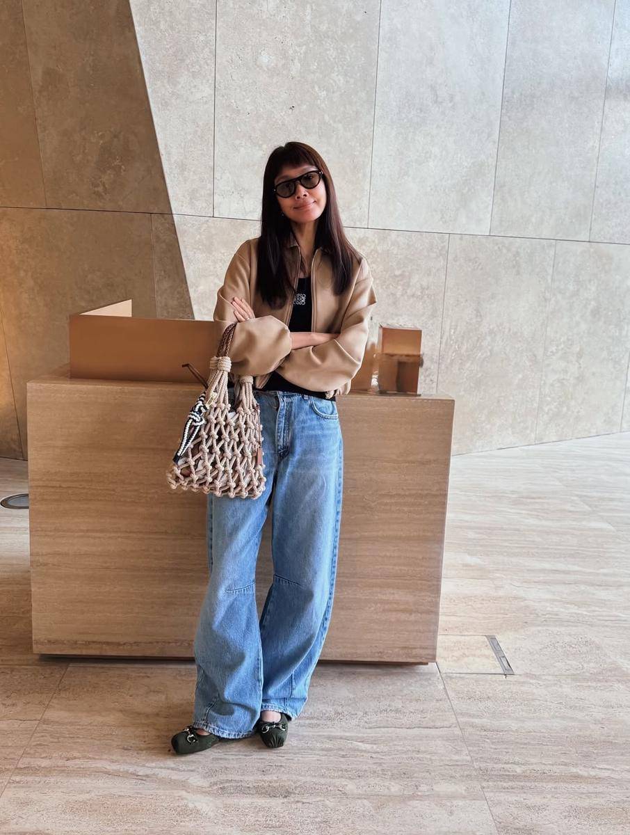 Mix and match edgy messy style ala Scha Alyahya