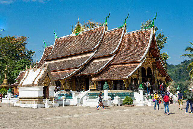 potret Kuil Wat Xieng Thong, Luang Prabang 