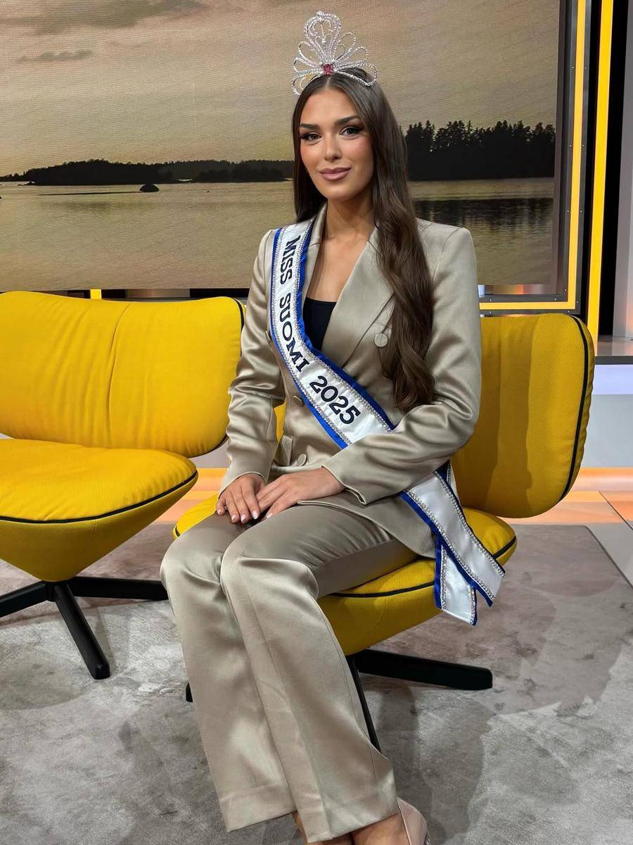 potret Sarah Dzafce, Miss Universe Finlandia 2025 (instagram.com/sarahdzafce)