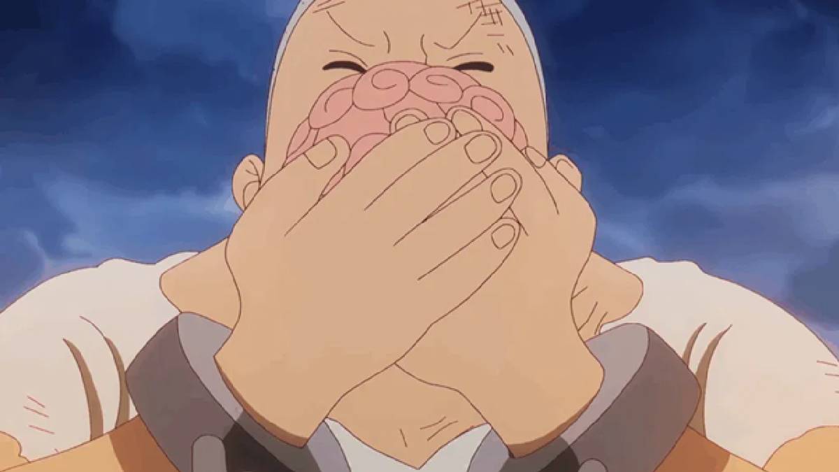 Kuma memakan Nikyu Nikyu no Mi 