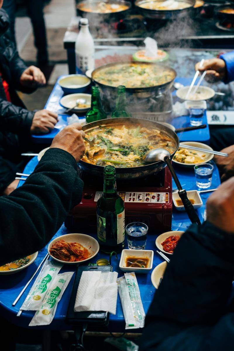 ilustrasi masakan Korea