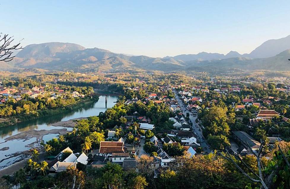 potret Kota Luang Prabang, Laos