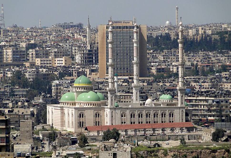 potret Kota Aleppo, Suriah 