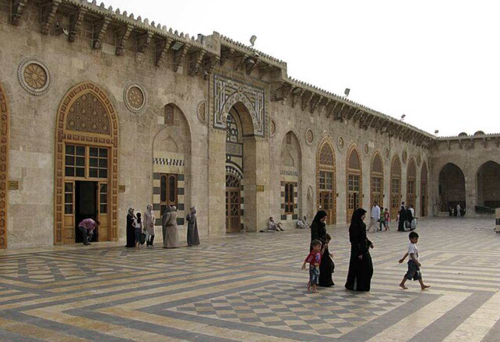 potret Kota Aleppo, Suriah