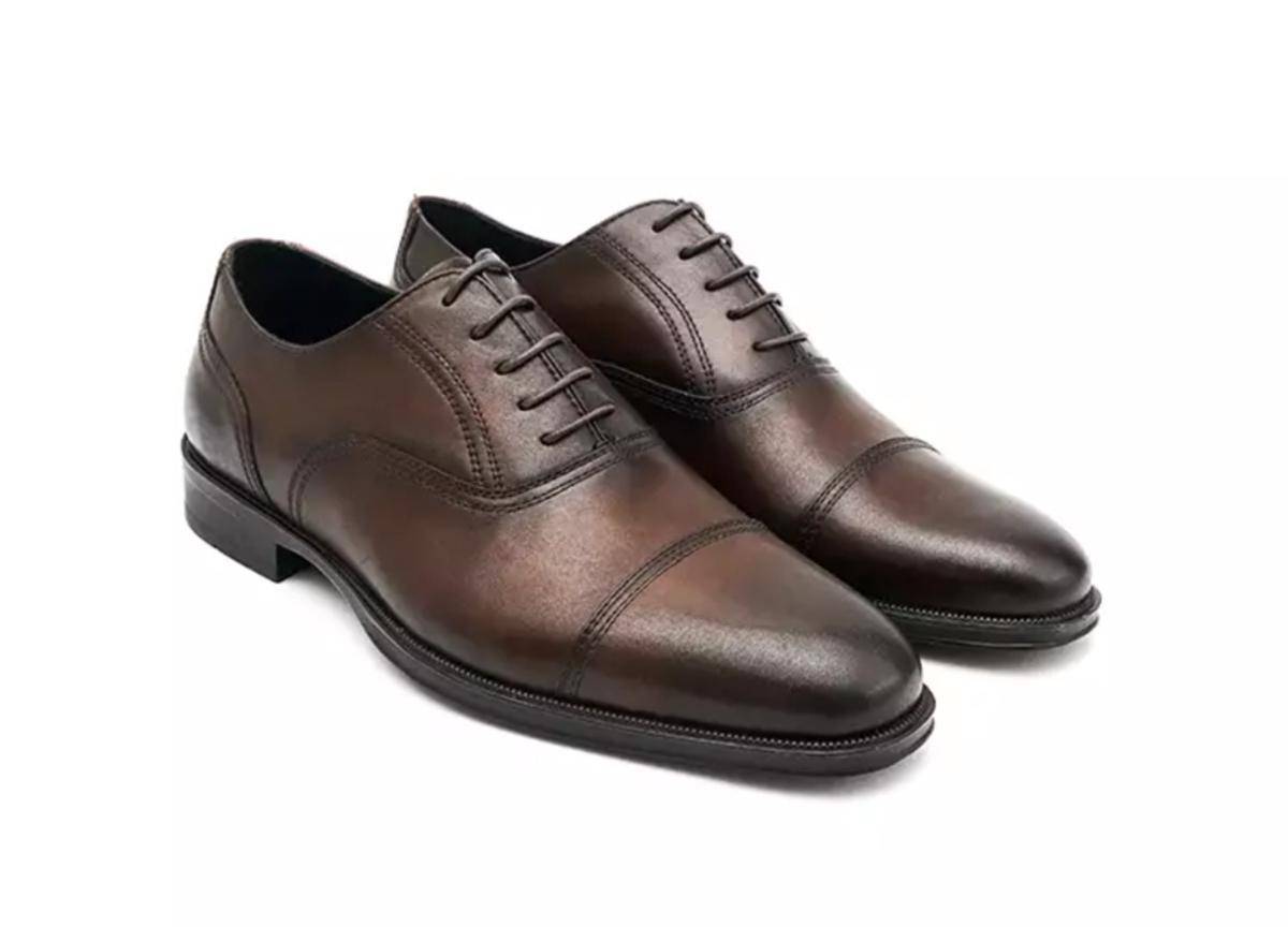 Mario Minardi Venesia Brown Oxford Shoes (www.zalora.co.id)