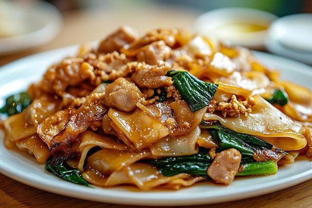 ilustrasi kwetiau goreng 