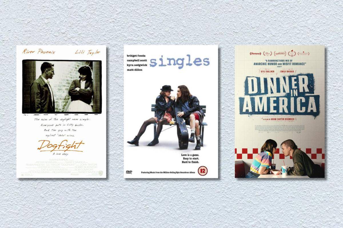 poster film Dogfight, Singles, dan Dinner in America