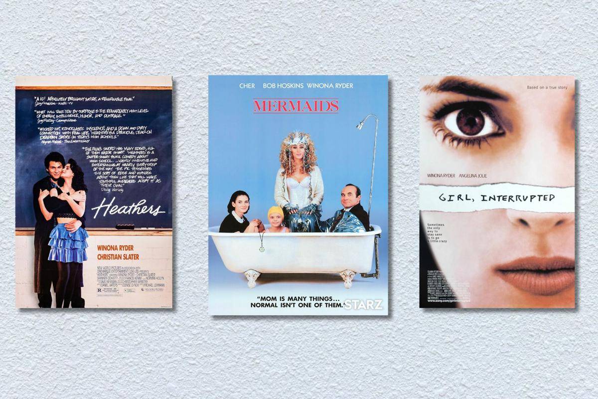 poster film Heathers, Mermaids, dan Girl, Interrupted
