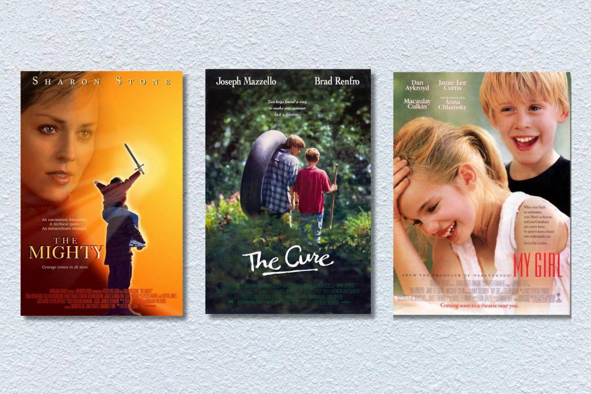 poster film The Mighty, The Cure, dan My Girl