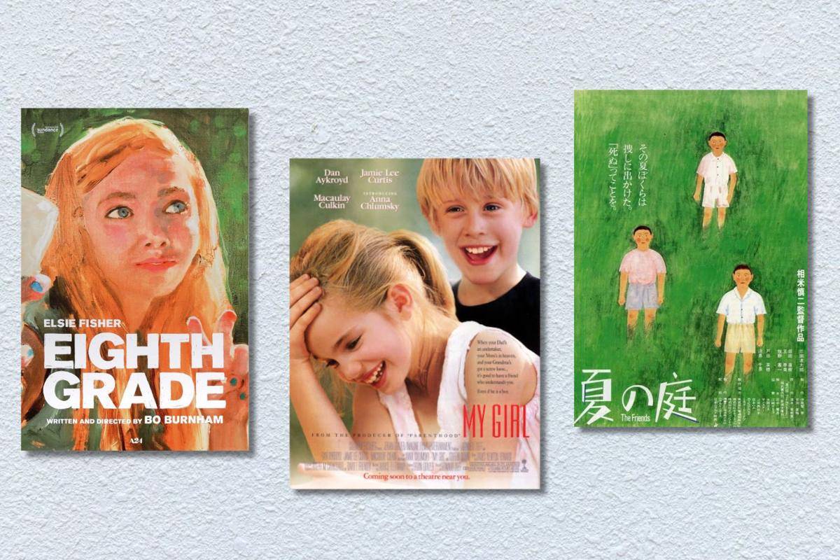 poster film Eighth Grade, My Girl, dan The Friends
