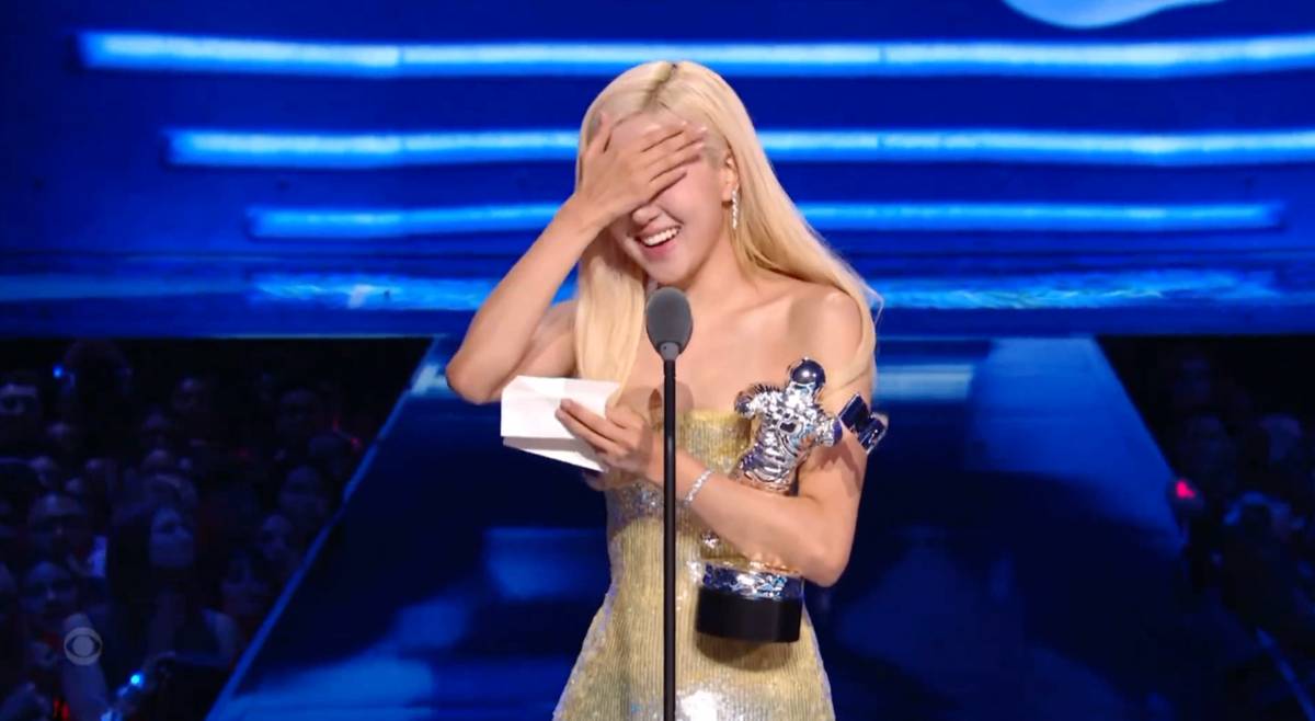 momen Rose BLACKPINK menang MTV VMAs Award 2025