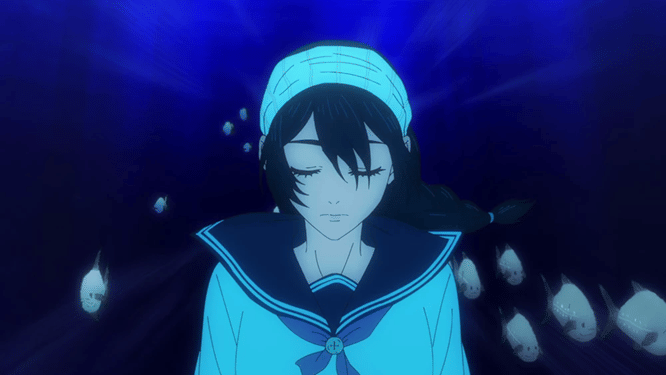 Riko Amanai sebagai wadah Tengen