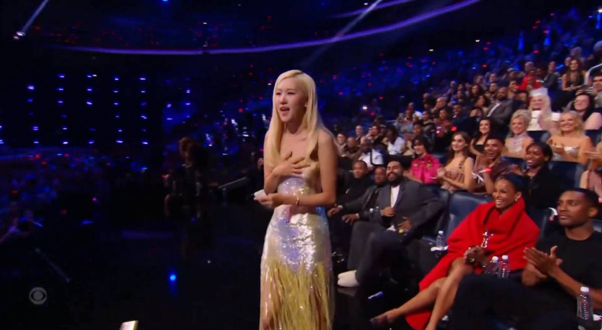 momen Rose BLACKPINK menang MTV VMAs Award 2025