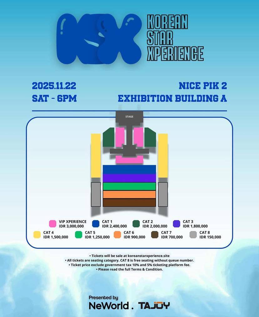 harga tiket Korean Star Xperience