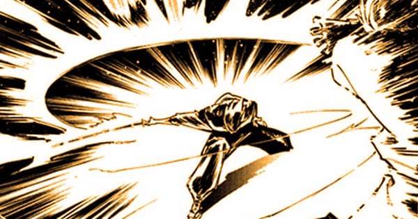 Tsurugi memakai teknik New Shadow Style - Jujutsu Kaisen Modulo