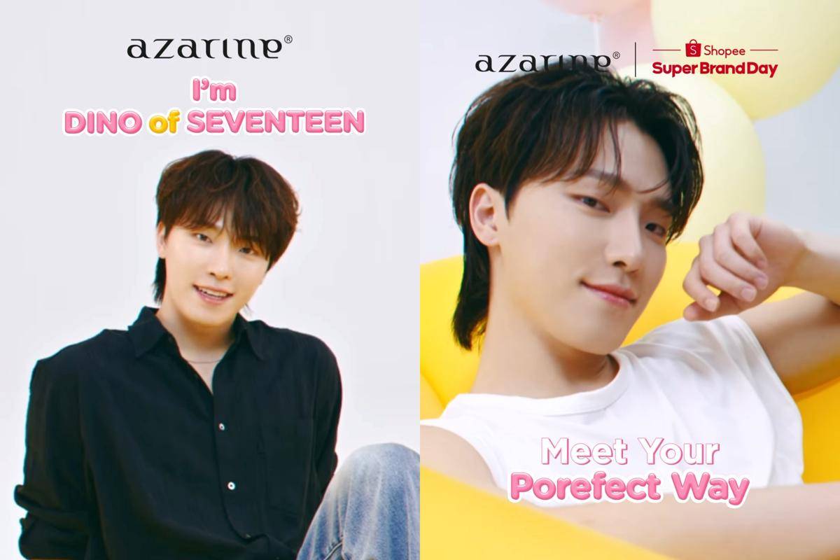 Dino SEVENTEEN jadi brand ambassador Azarine