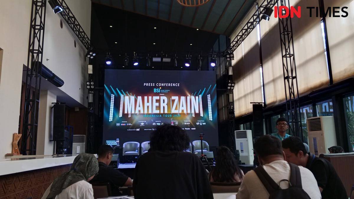 Konferensi Pers Konser Maher Zain di Indonesia 2025