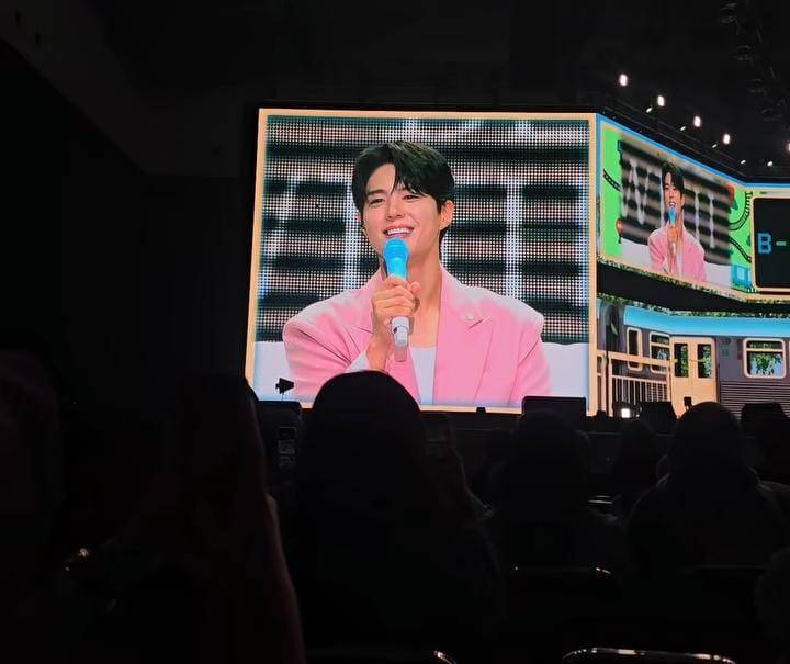 potret Dinda Kanya Dewi jadi Aesun di fan meeting Park Bo Gum