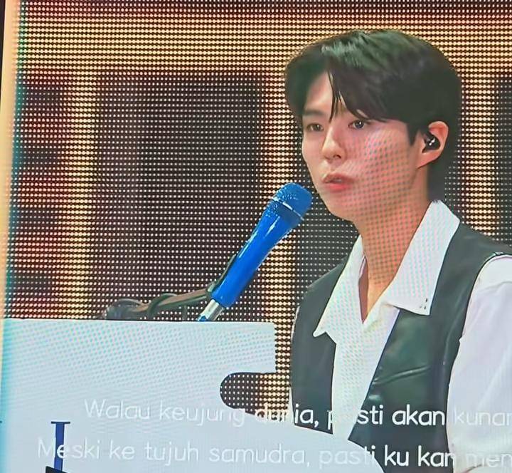 potret Dinda Kanya Dewi jadi Aesun di fan meeting Park Bo Gum