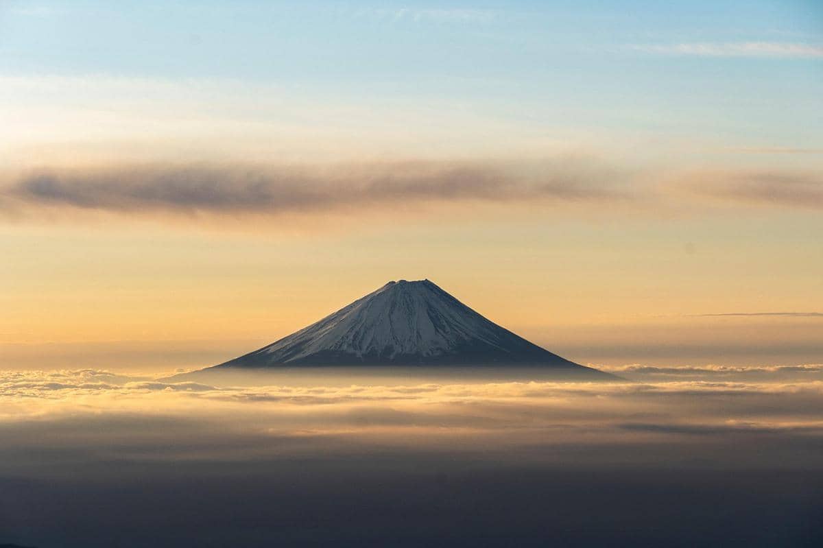 ilustrasi Gunung Fuji