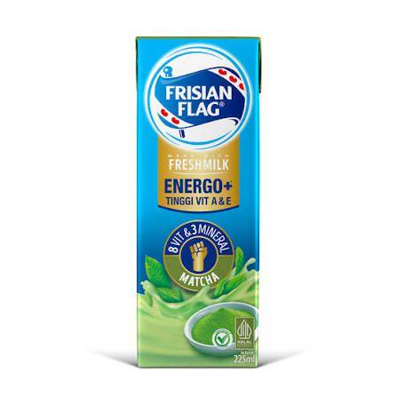 Frisian Flag Susu Cair UHT Matcha (frisianflag.com) 