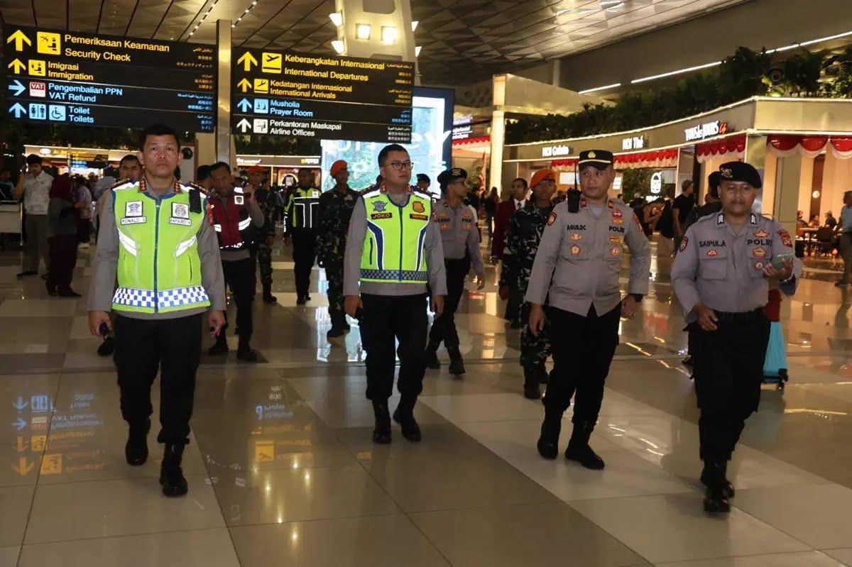 Polresta Bandara Soekarno-Hatta Lakukan patroli skala besar (Dok. Polresta Bandara Soekarno-Hatta)