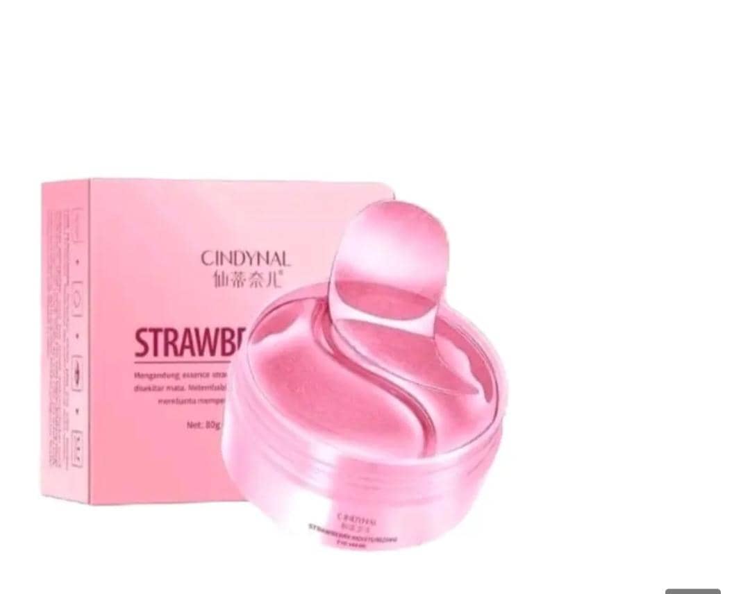 CYNDINAL Strawberry Moisturizing Eye Mask (tokopedia.com/Cherry Blossom8801) 