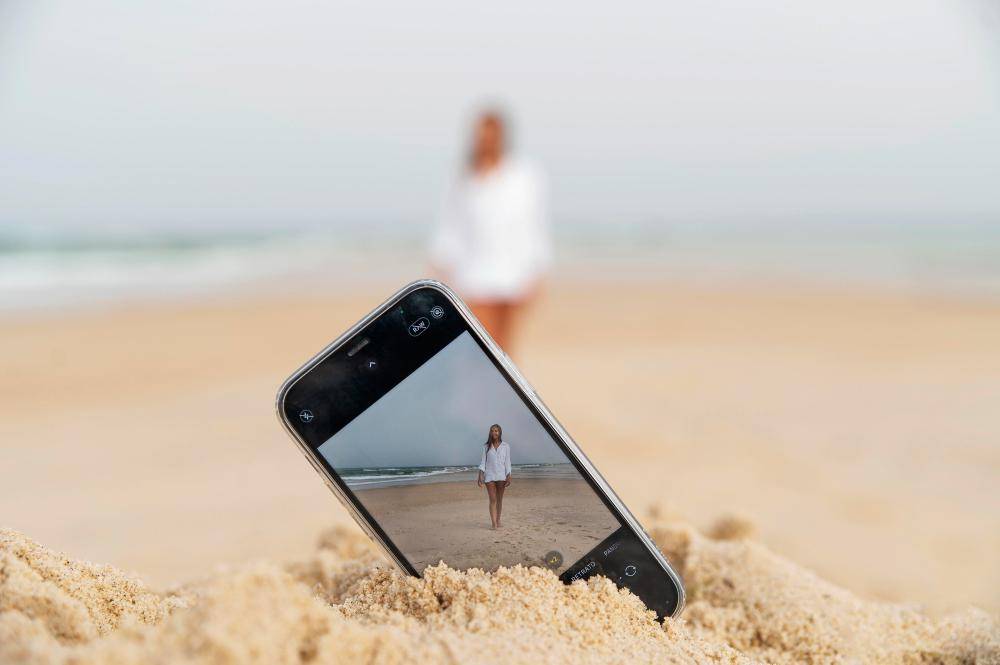ilustrasi HP dengan sertifikasi Dust-proof 