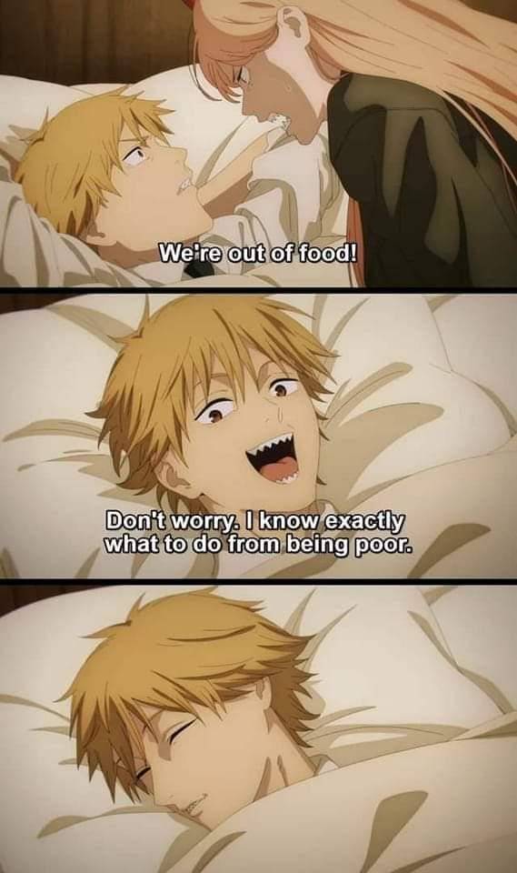 meme anime tentang tidur
