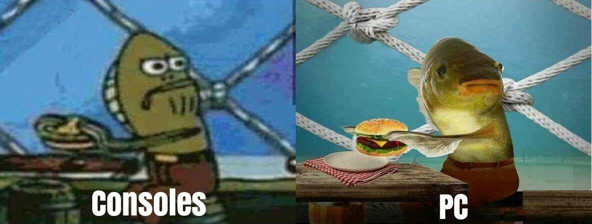 meme SpongeBob tentang PC