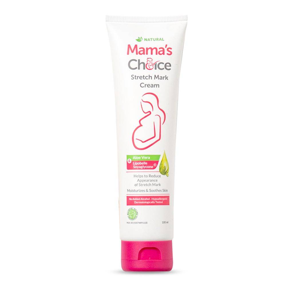 Mama's Choice Stretch Mark Cream (shopee.co.id/Mama's Choice Official Shop)