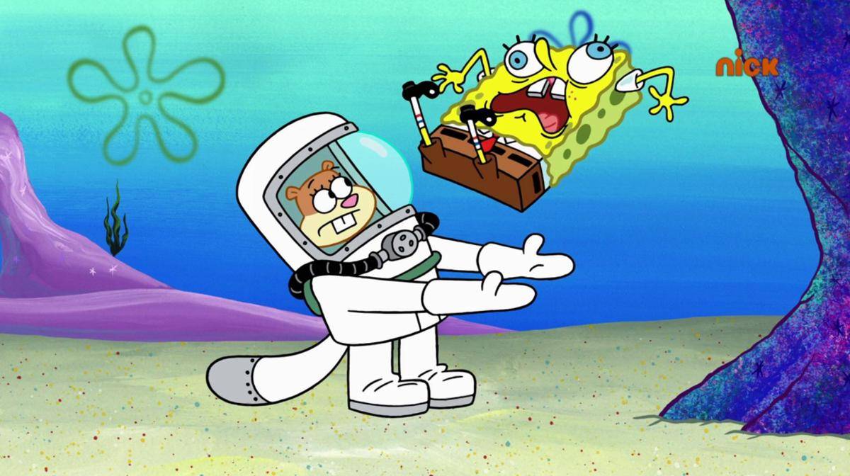 cuplikan SpongeBob SquarePants episode Hiccup Plague