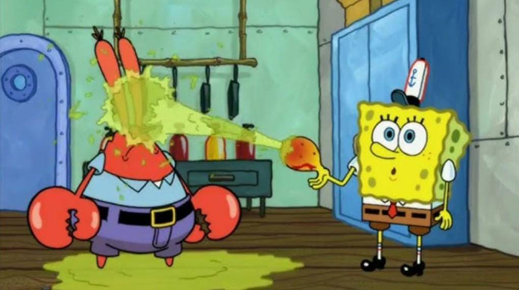 cuplikan SpongeBob SquarePants episode The Splinter