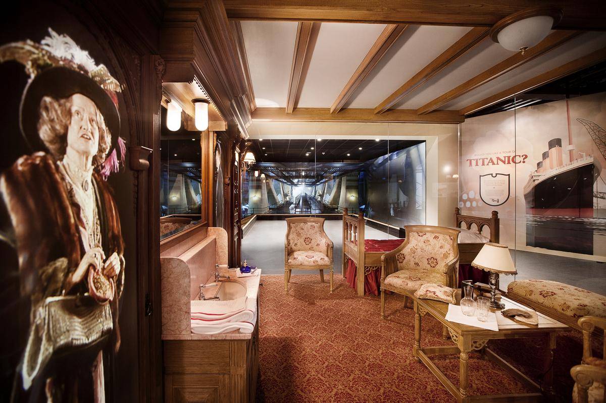 Momen terakhir kapal Titanic di Museum Belfast. (titanicbelfast.com)