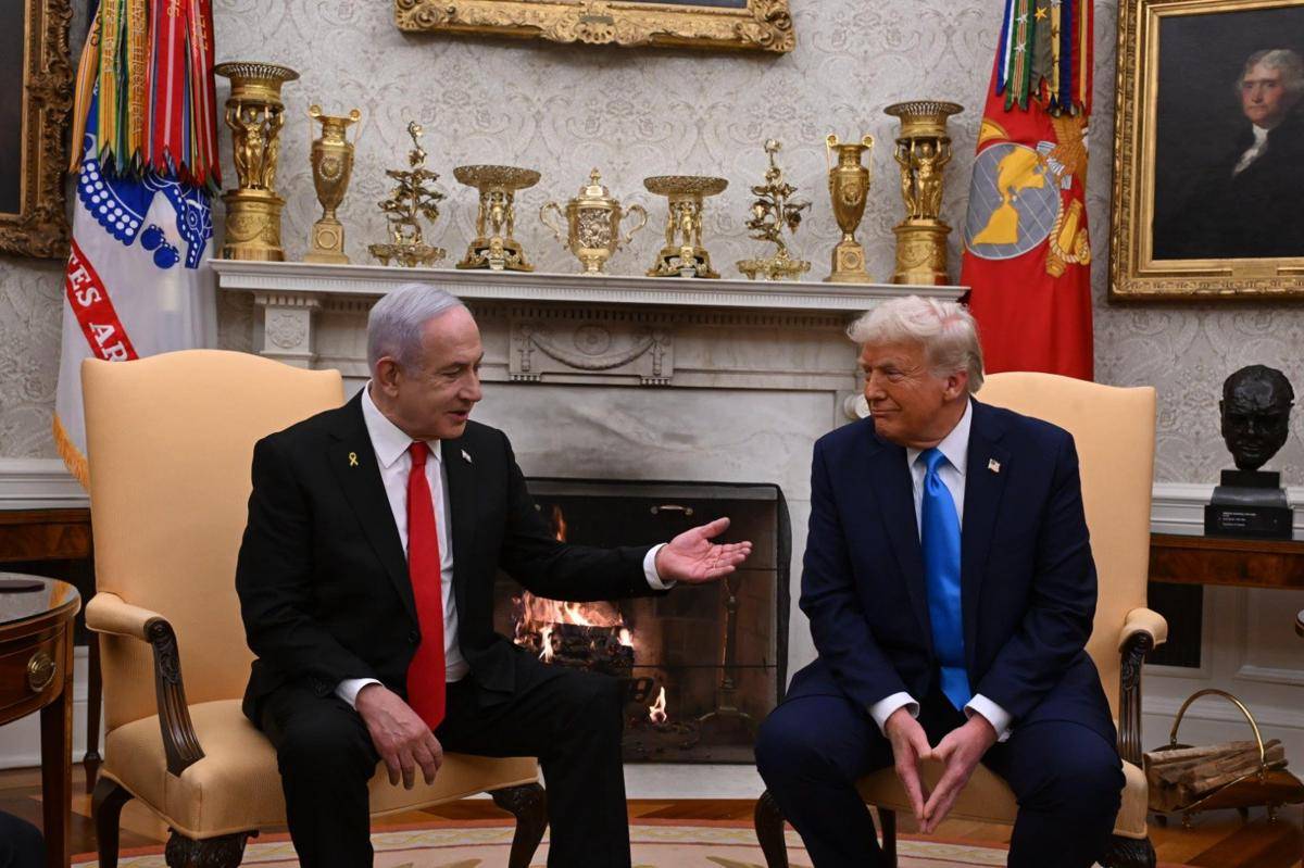 Trump bertemu Benjamin Netanyahu