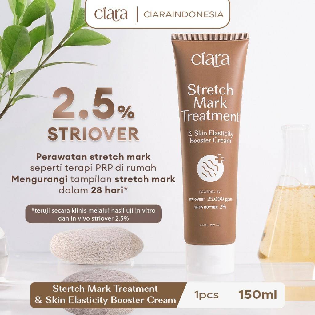 Ciara Stretch Mark Treatment & Skin Elasticity Booster Cream (shopee.co.id/Ciara Official Shop)