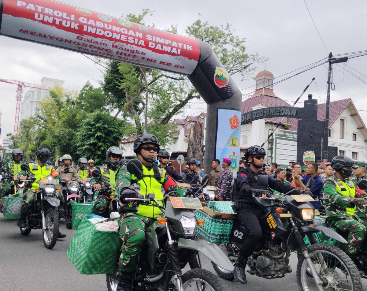 Total 485 personel dikerahkan membagikan beras (IDN Times/Eko Agus Herianto)